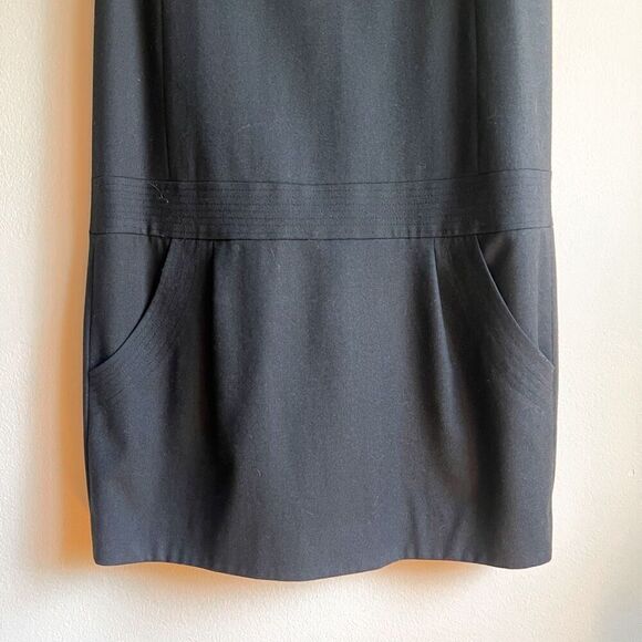 Vince. Wool Blend Sleeveless Shift Dress Size 12 - Picture 6 of 9
